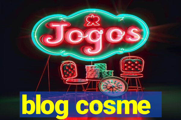 blog cosme